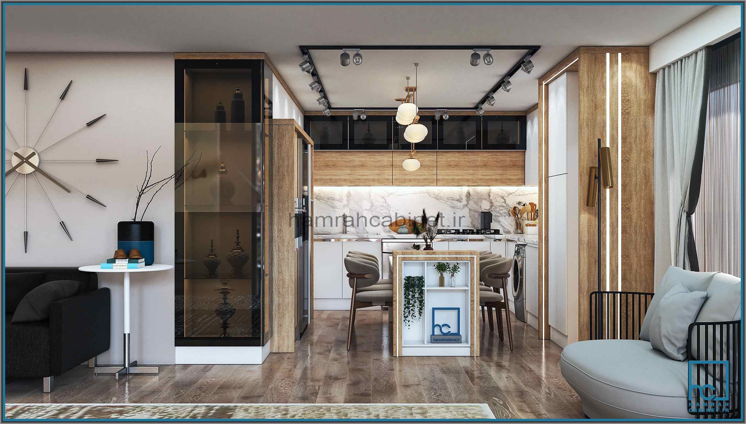 کابینت مدرن ژورنالی18